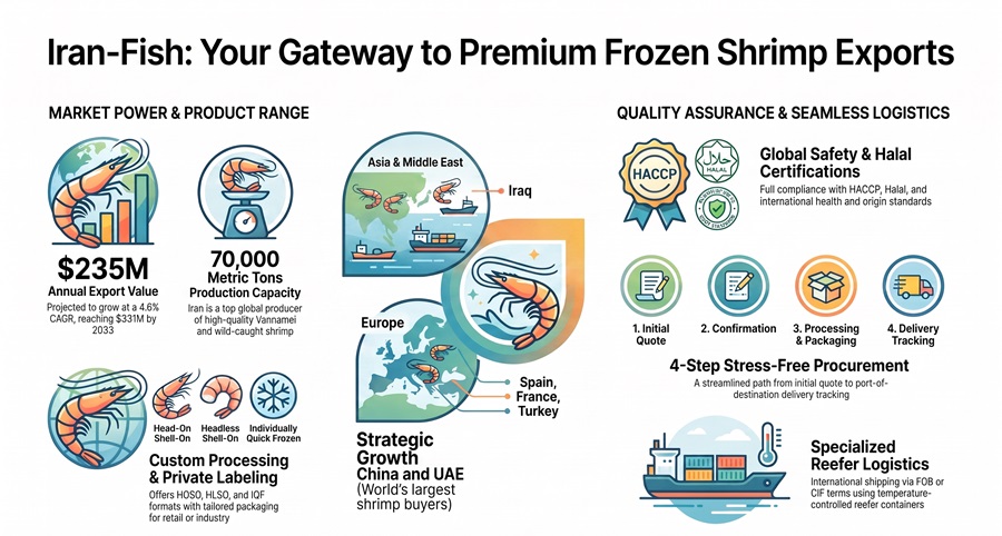 Shrimp exporter