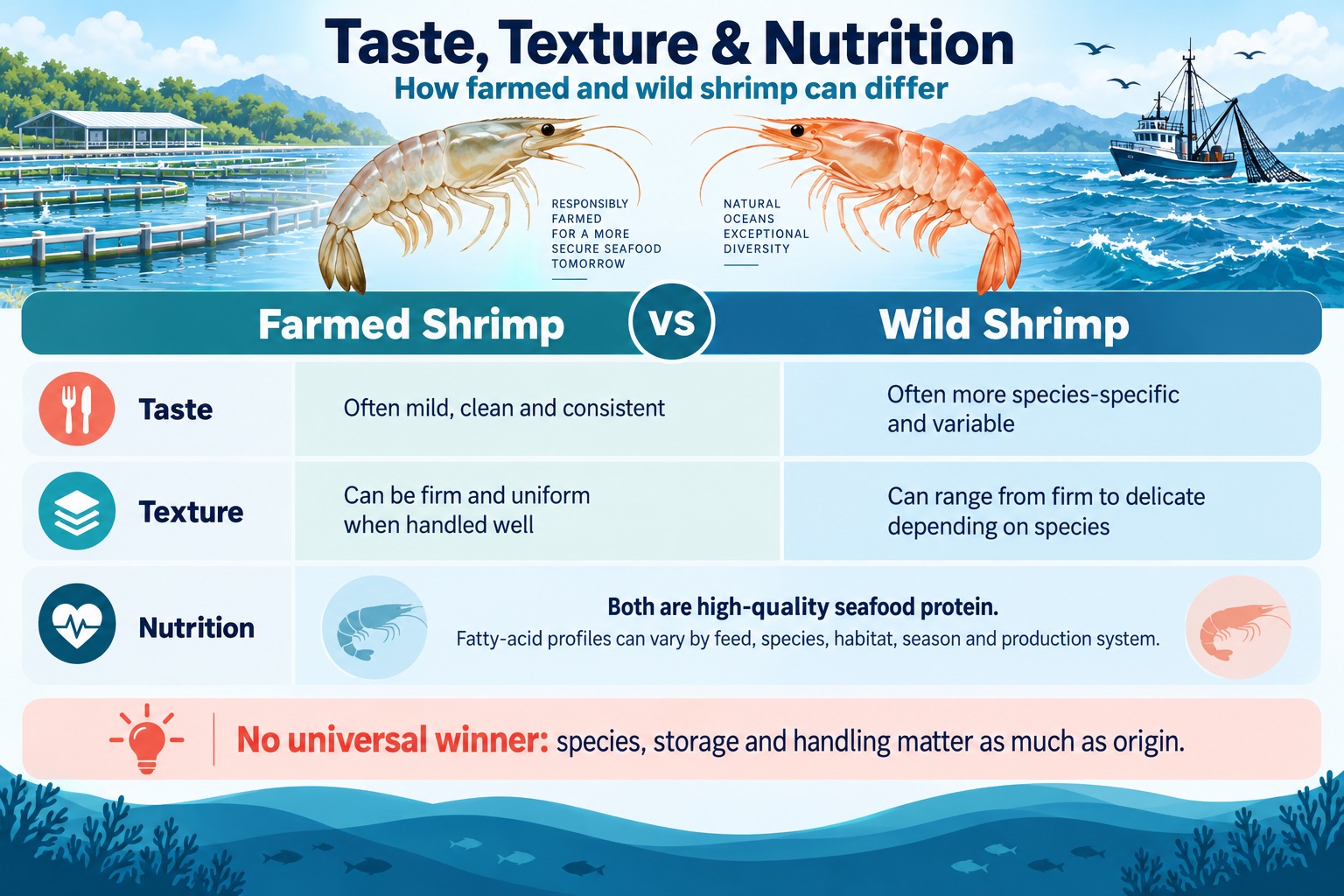 Taste, Texture & Nutrition