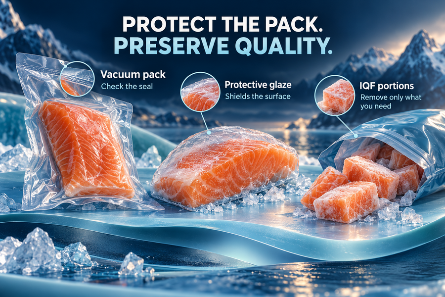 02-frozen-salmon-packaging-comparing-vacuum-seal-protective-glaze-and-iqf-portions