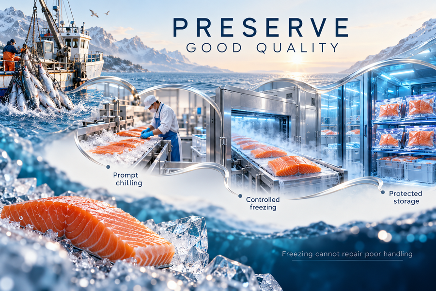 02-salmon-quality-preservation-illustrated-through-prompt-chilling-controlled-freezing-and-protected-storage